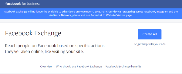 facebook annonsutbyte stängs