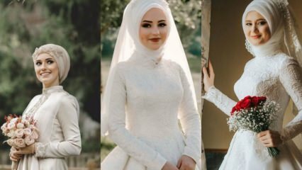 Modeller för brudband i 2019 hijab-mode 