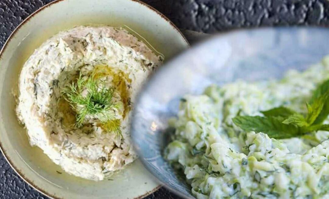 Hur gör man Nuraniye aptitretare från Ege-regionen? Recept på hälsosam Nuraniye Meze-sallad!