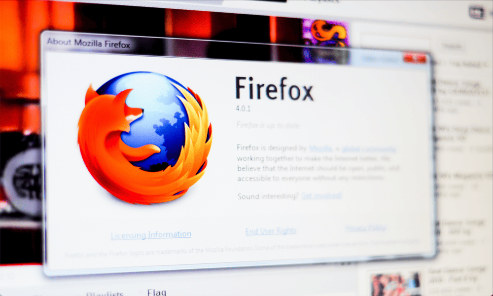 Hur man öppnar en länk i en ny flik i Firefox