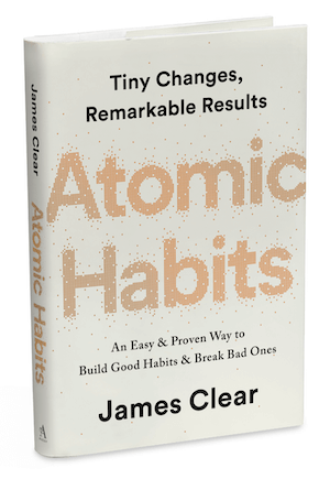 bokomslag för Atomic Habits av James Clear