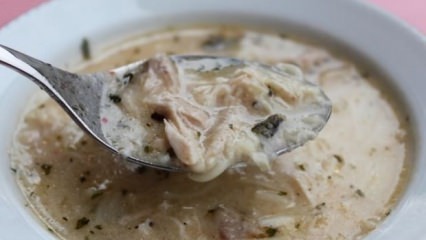Yoghurt soppa recept med nudlar