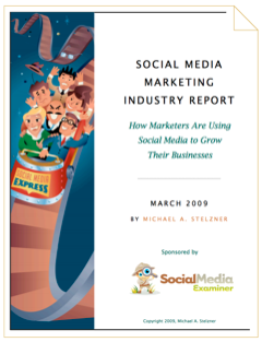 sociala medier marknadsföringsrapport 2009