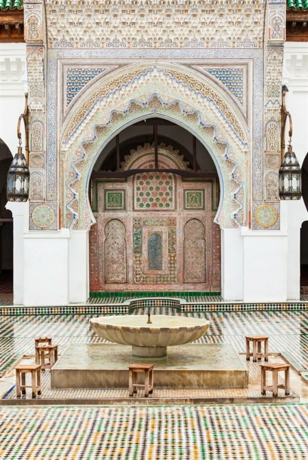 Murabıt-arkitekturen Karaviyyin-moskén