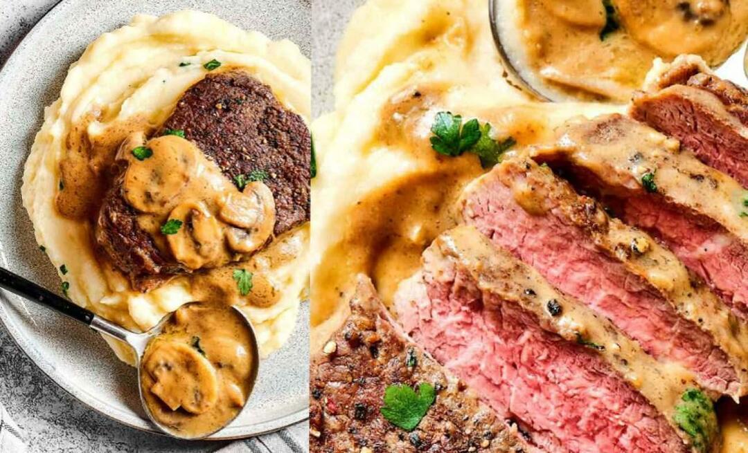 Hur gör man Steak Diana? Steak Diane recept!