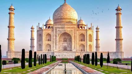 Var ligger Taj Mahal och hur tar man sig dit? Vad är historien om Taj Mahal? Taj Mahal funktioner