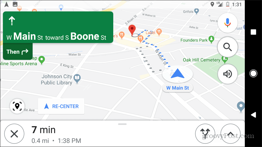 google kartar vägbeskrivning