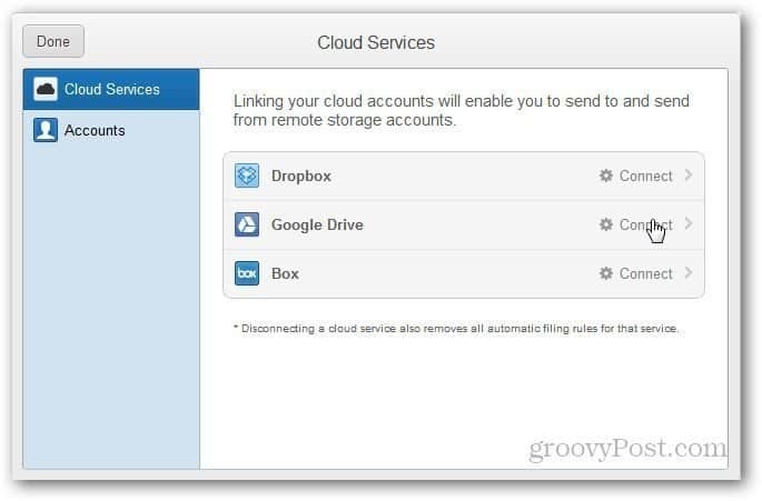 Skicka automatiskt Gmail-bilagor till Google Drive, Dropbox och Box