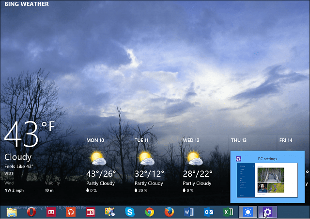 Windows 8.1-uppdatering 1: Nya funktioner i aktivitetsfältet för moderna appar