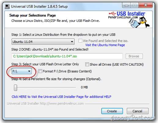 universal handbok för installationsprogram för USB