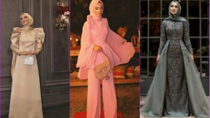 De vackraste hijab-aftonklänningarna du kan bära för vinterbröllop