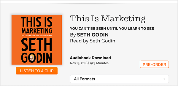 Modern marknadsföring: Visdom från Seth Godin: Social Media Examiner