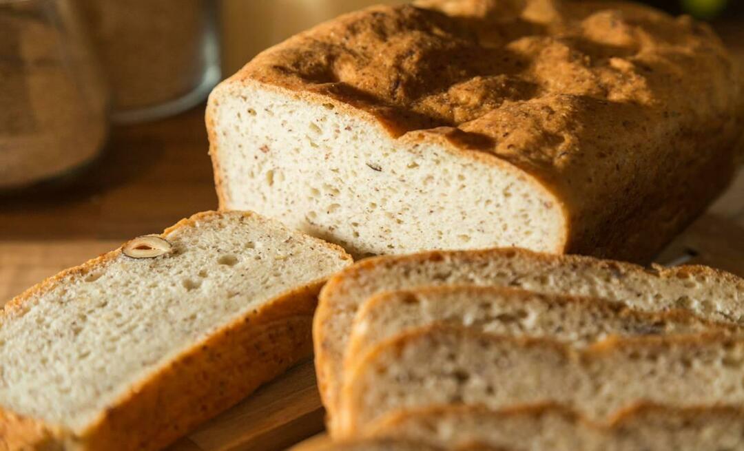 Hur gör man glutenfritt bröd? Glutenfritt dietbröd recept! Vilket mjöl används för att göra glutenfritt bröd?
