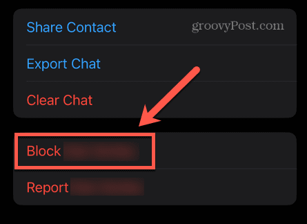 whatsapp blockad admin