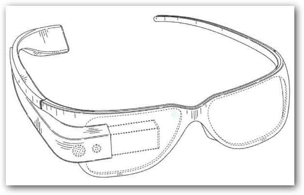 Google Project Glass Design är patenterad