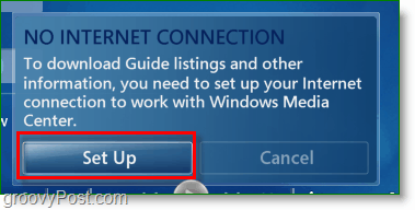 Windows 7 Media Center - konfigurera