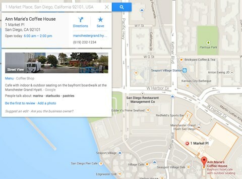 google kartor företagsinformation