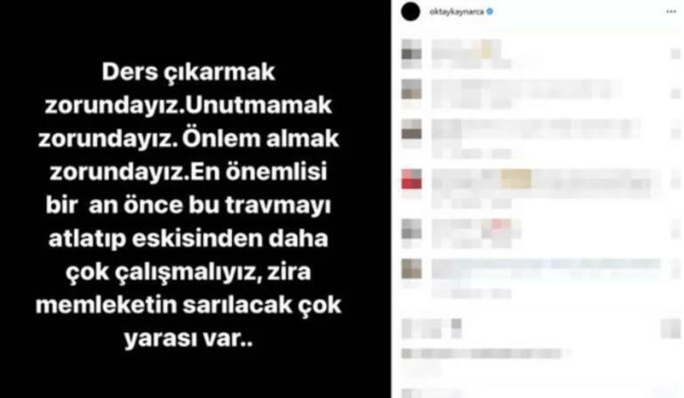 Oktay Kaynarca Instagram-inlägg
