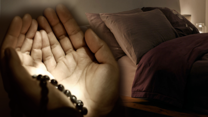 Böner och surahs som ska läsas innan du går till sängs på natten! Omskärningar innan du sover