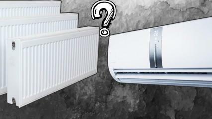 Värmare eller bättre luftkonditionering för uppvärmning? Vilken uppvärmningsmetod är bättre?