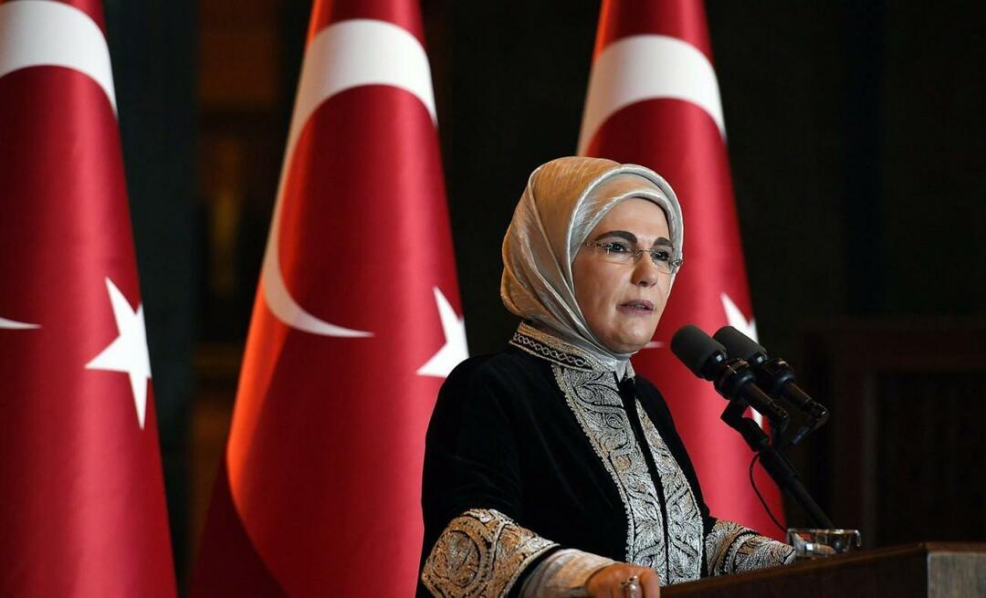First Lady Erdoğan vid FN: s toppmöte för världsstadsdagen: En massaker begås inför världens ögon!